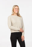 Possum Merino Classic Crop Sweater - Native World