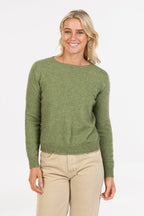 Classic Possum Merino Crop Sweater