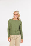Classic Possum Merino Crop Sweater