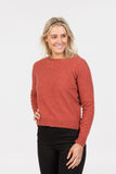 Possum Merino Classic Crop Sweater - Native World