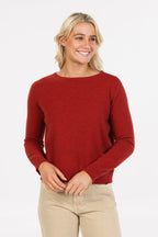 Classic Possum Merino Crop Sweater