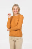 Possum Merino Classic Cable Sweater - Native World