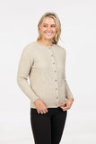 Possum Merino Classic Cable Cardigan - Native World