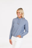 Cropped Possum Merino Hoodie