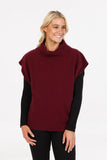 Cowl Neck Possum Merino Tunic