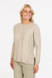 Alternate Stripe Possum Merino Sweater