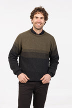 Gradient Possum Merino Crew