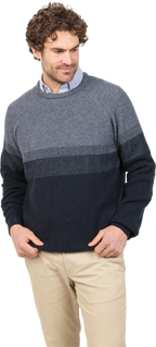Gradient Possum Merino Crew