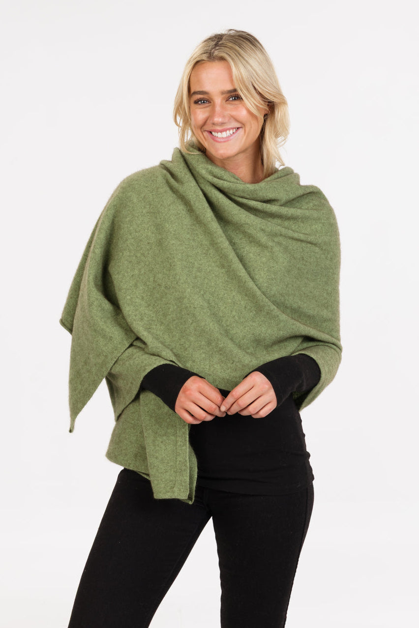 Possum Merino Travel Wrap Secondary image