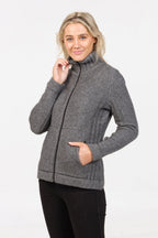 Essential Full Zip Possum Merino Jacket