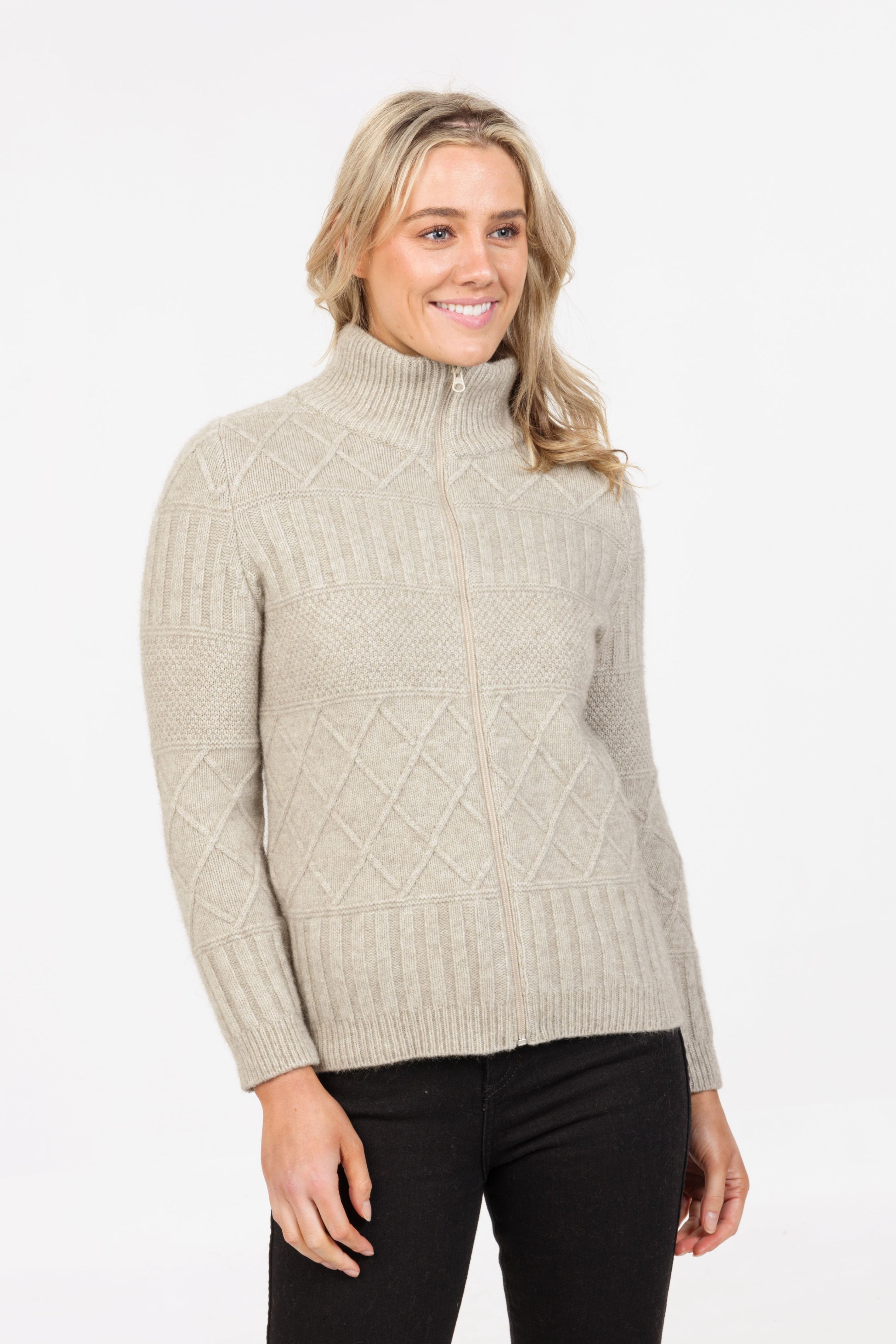 Cross Stitch Possum Merino Jacket Secondary image
