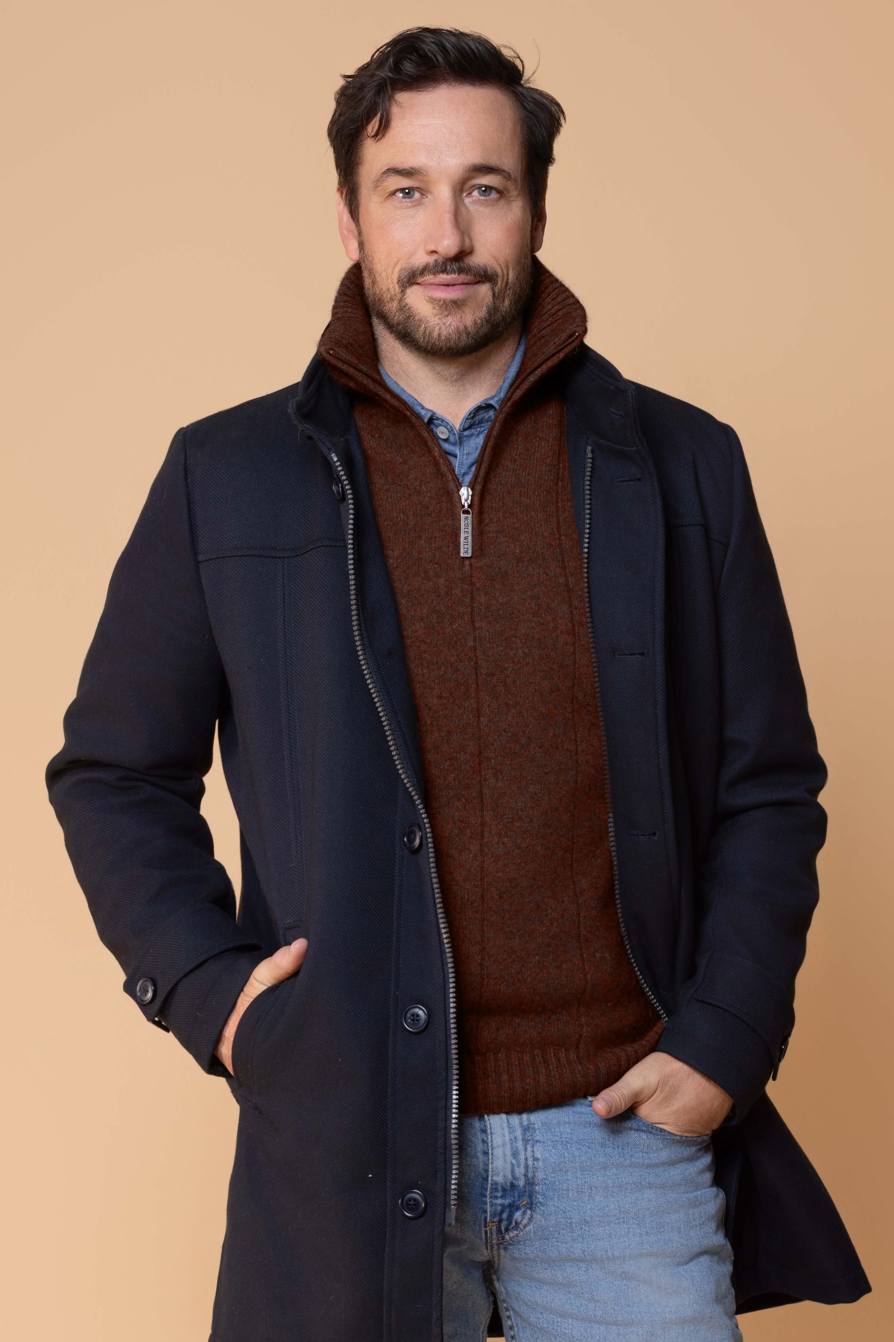 Javelin Possum Merino Zip Sweater