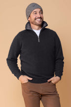 Mount Tasman Possum Merino Zip Jumper