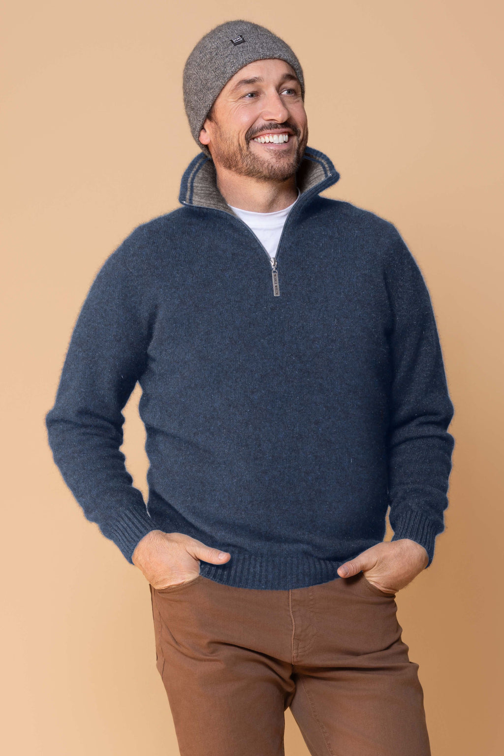 Mount Tasman Possum Merino Zip Jumper