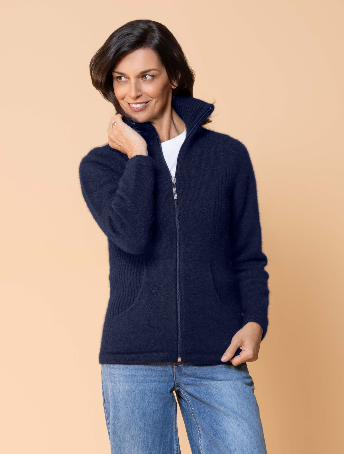Market Day Possum Merino Jacket Main image