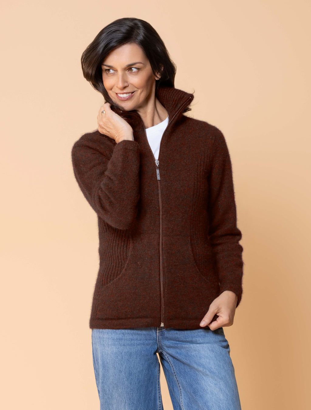 Market Day Possum Merino Jacket