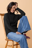 Rib Possum Merino Turtle Neck