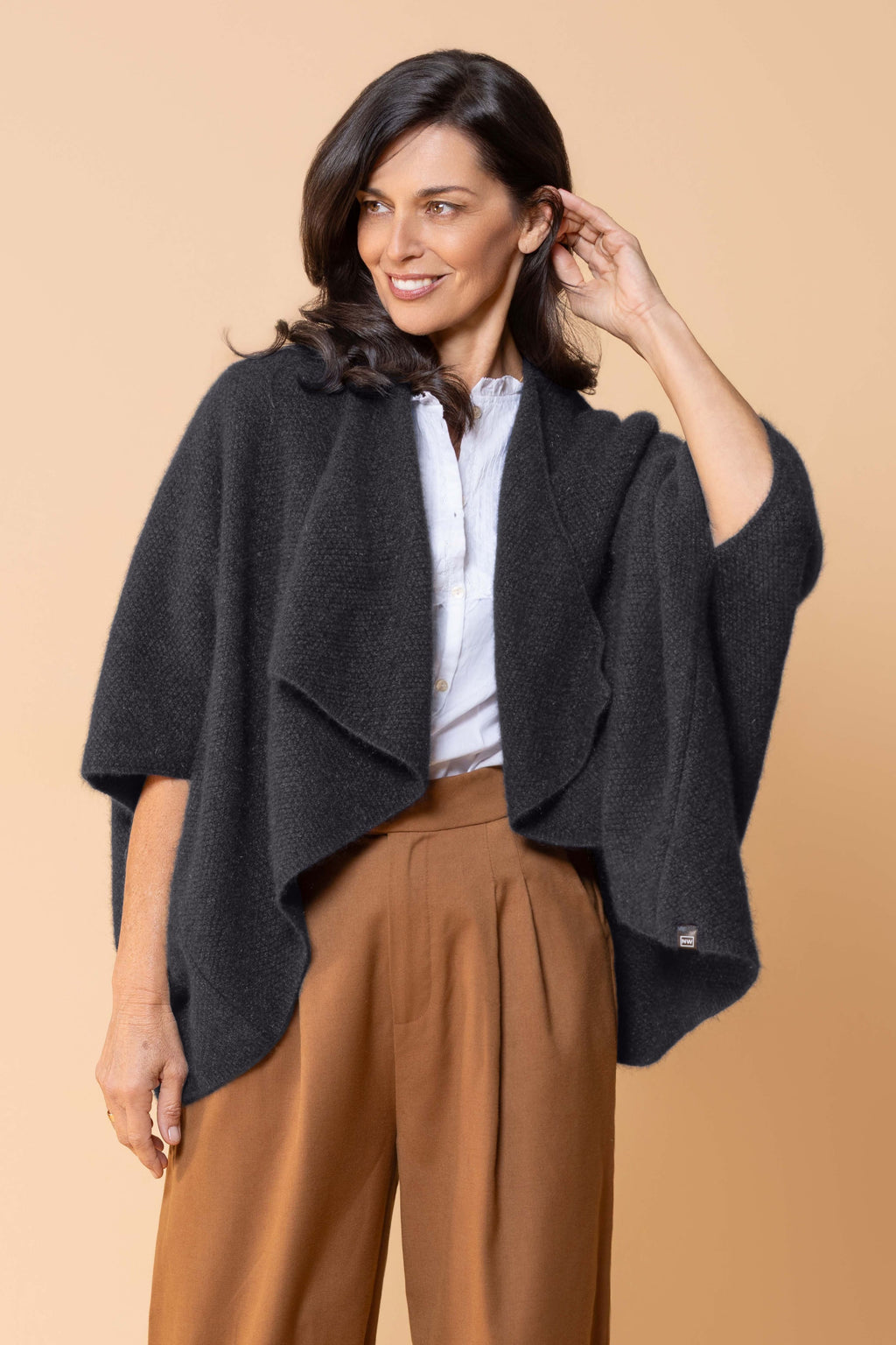 Longline Possum Merino Wrap