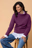 Moss Stitch Possum Merino Cowl