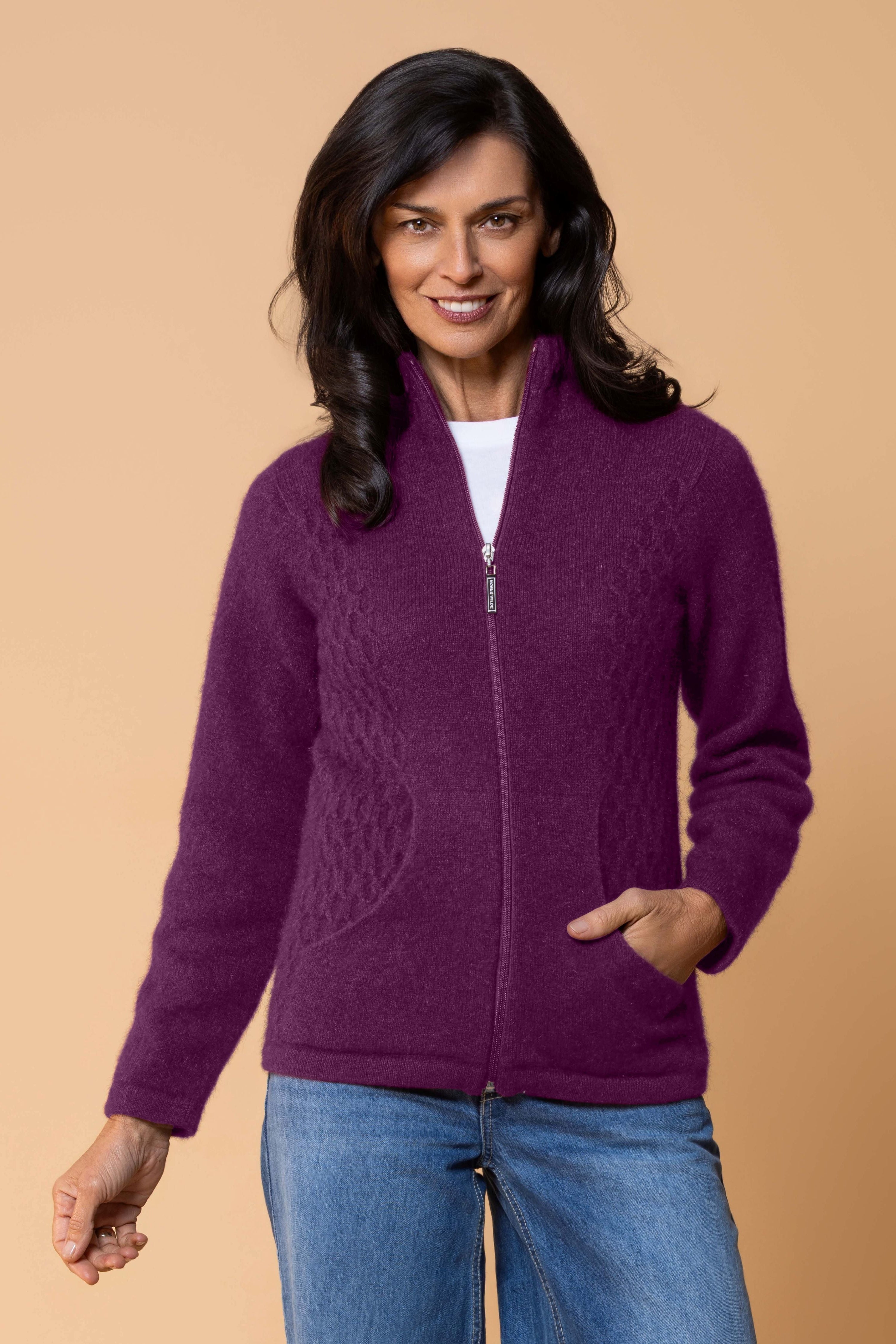 Honeycomb Possum Merino Jacket Secondary image