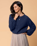 Bellow Sleeve Possum Merino Top