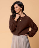 Bellow Sleeve Possum Merino Top