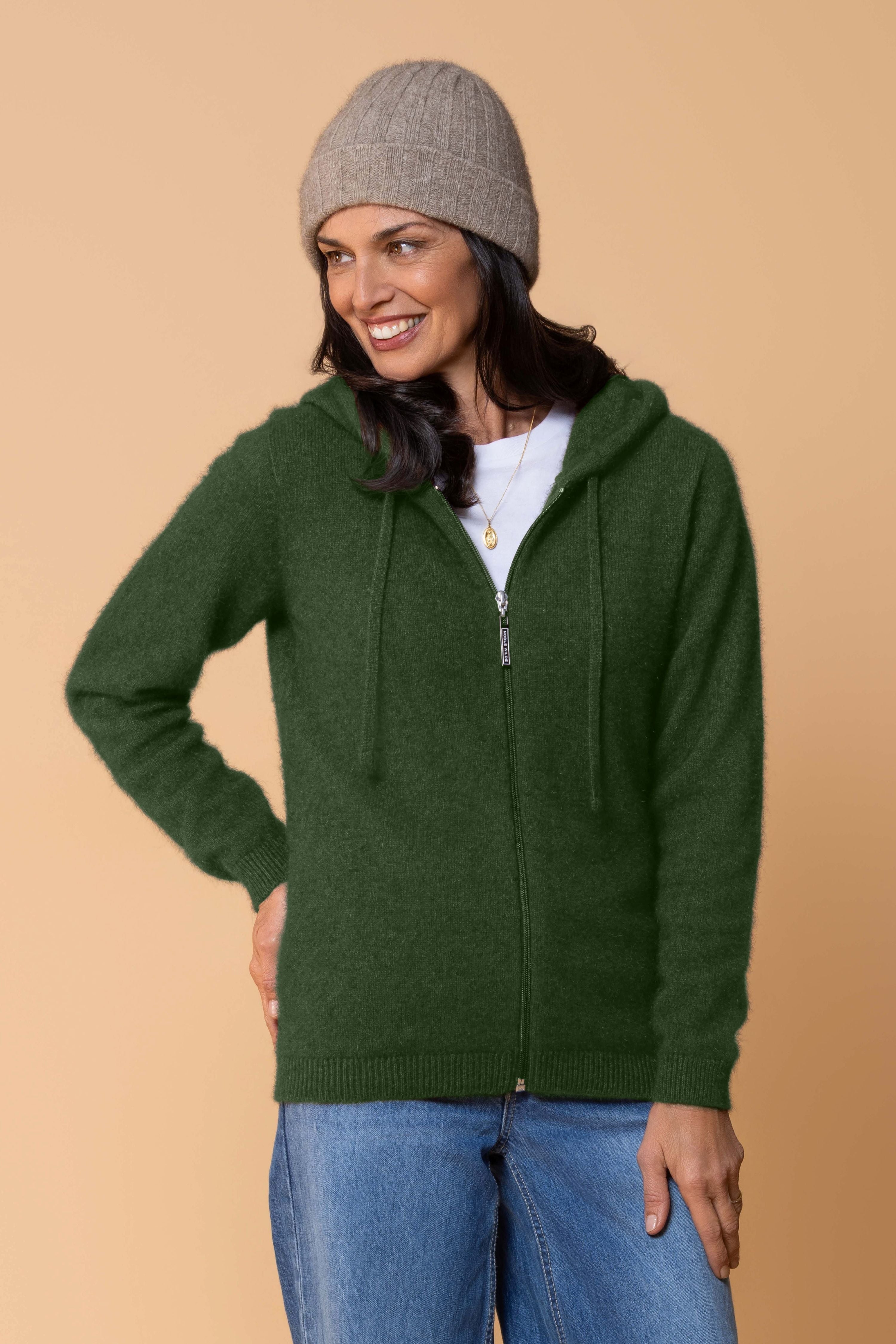 Oulu Hoodie Possum Merino Secondary image