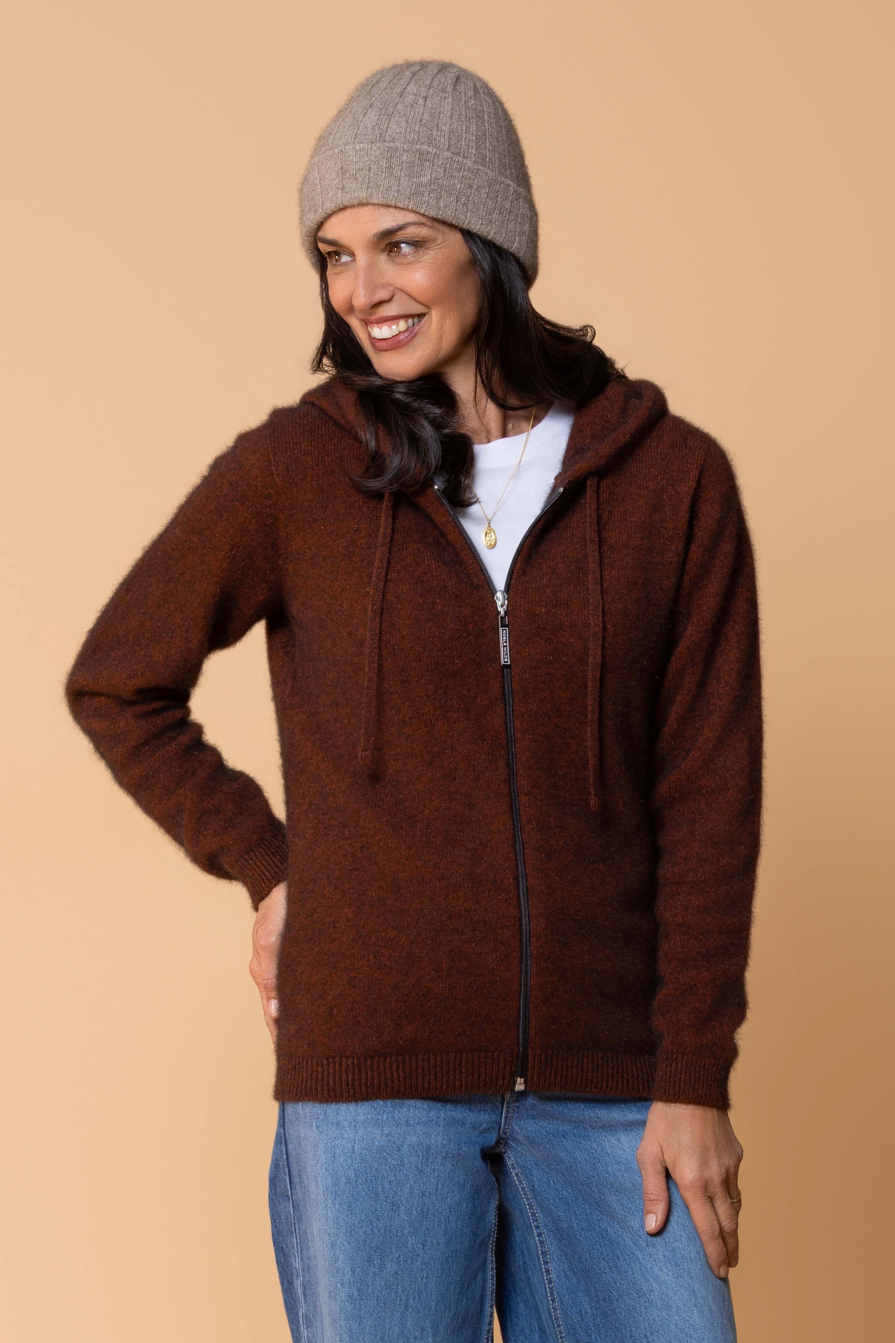 Oulu Hoodie Possum Merino Main image