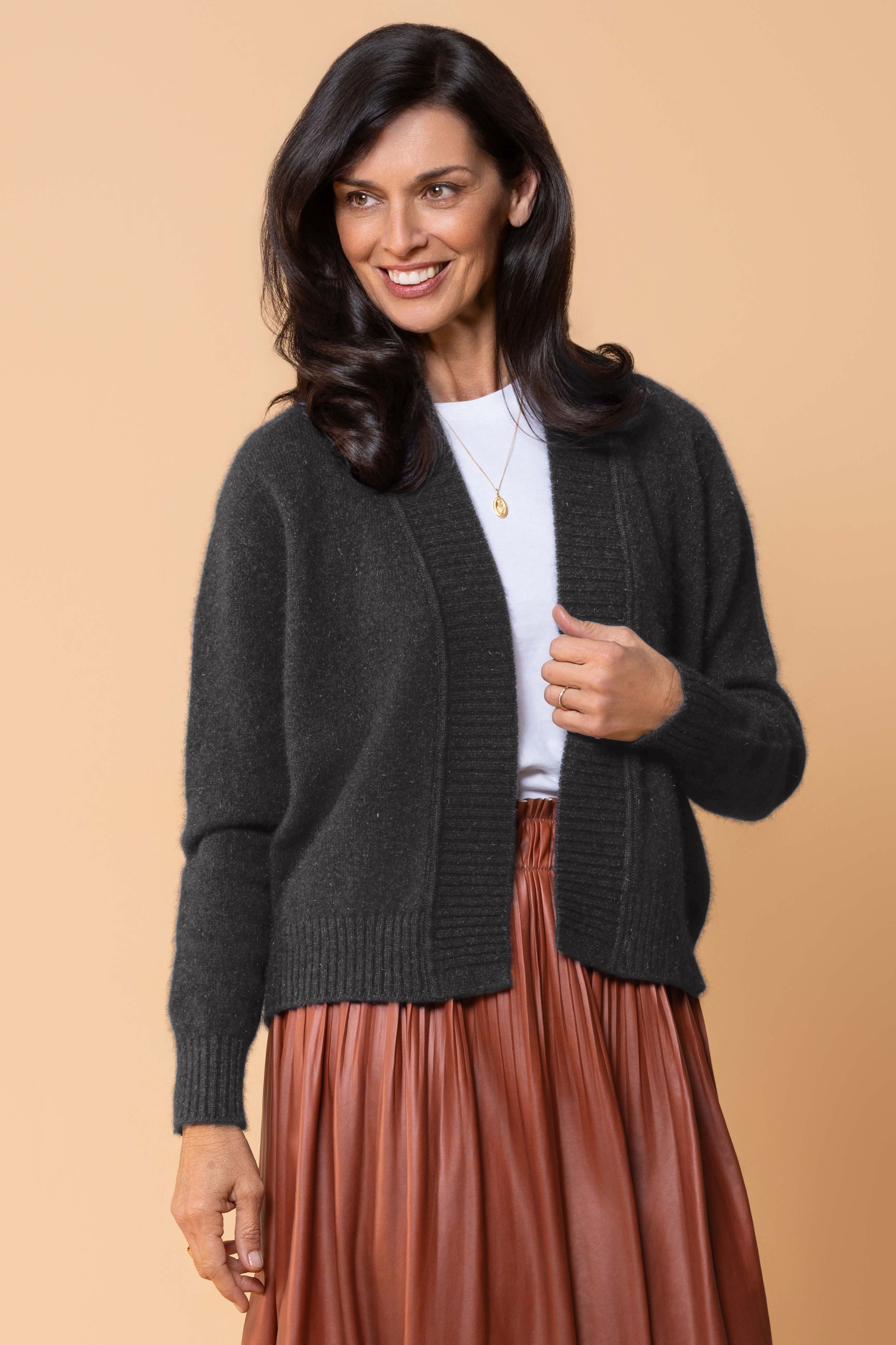 Bailey Possum Merino Cardigan Secondary image