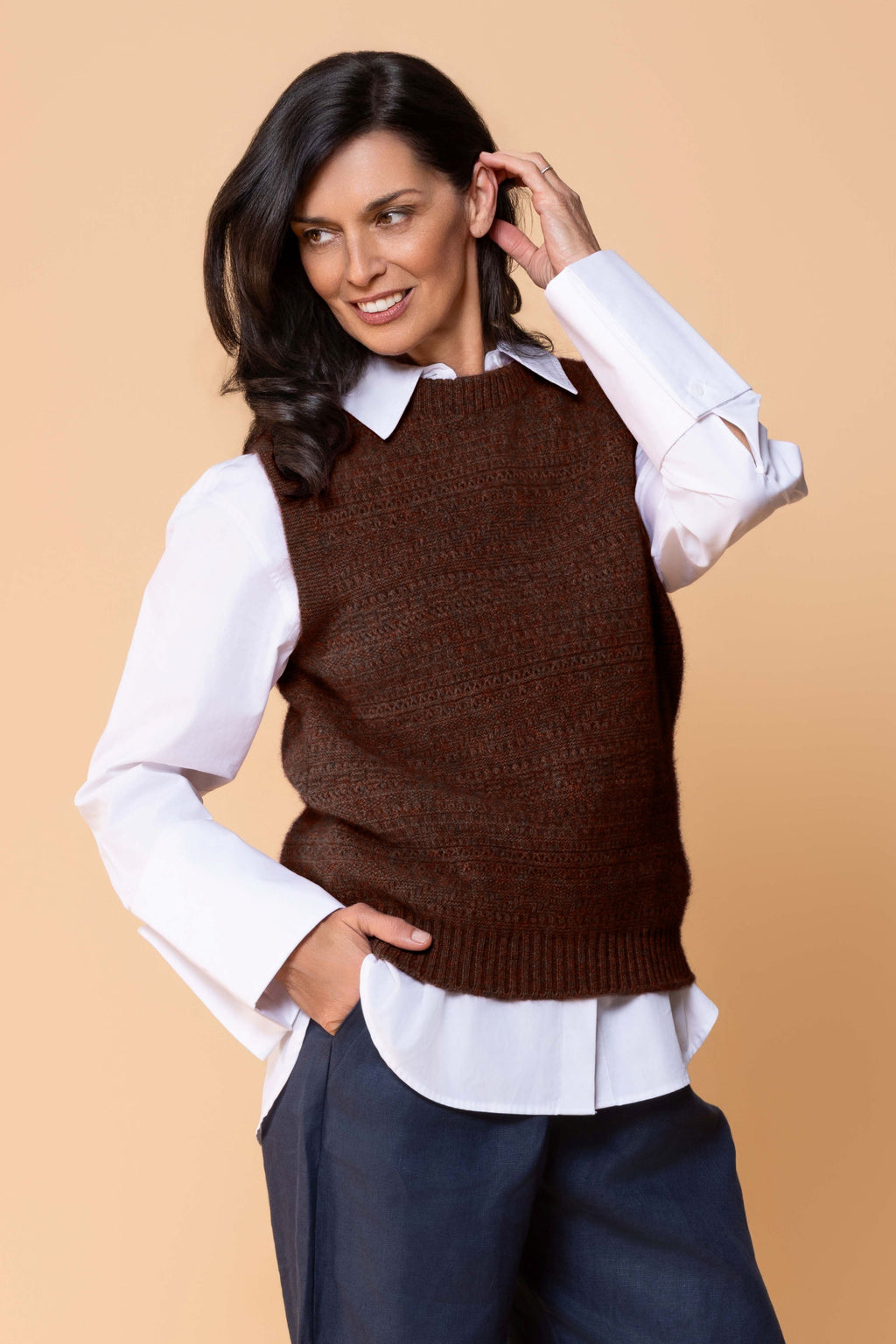 Charm Possum Merino Vest II