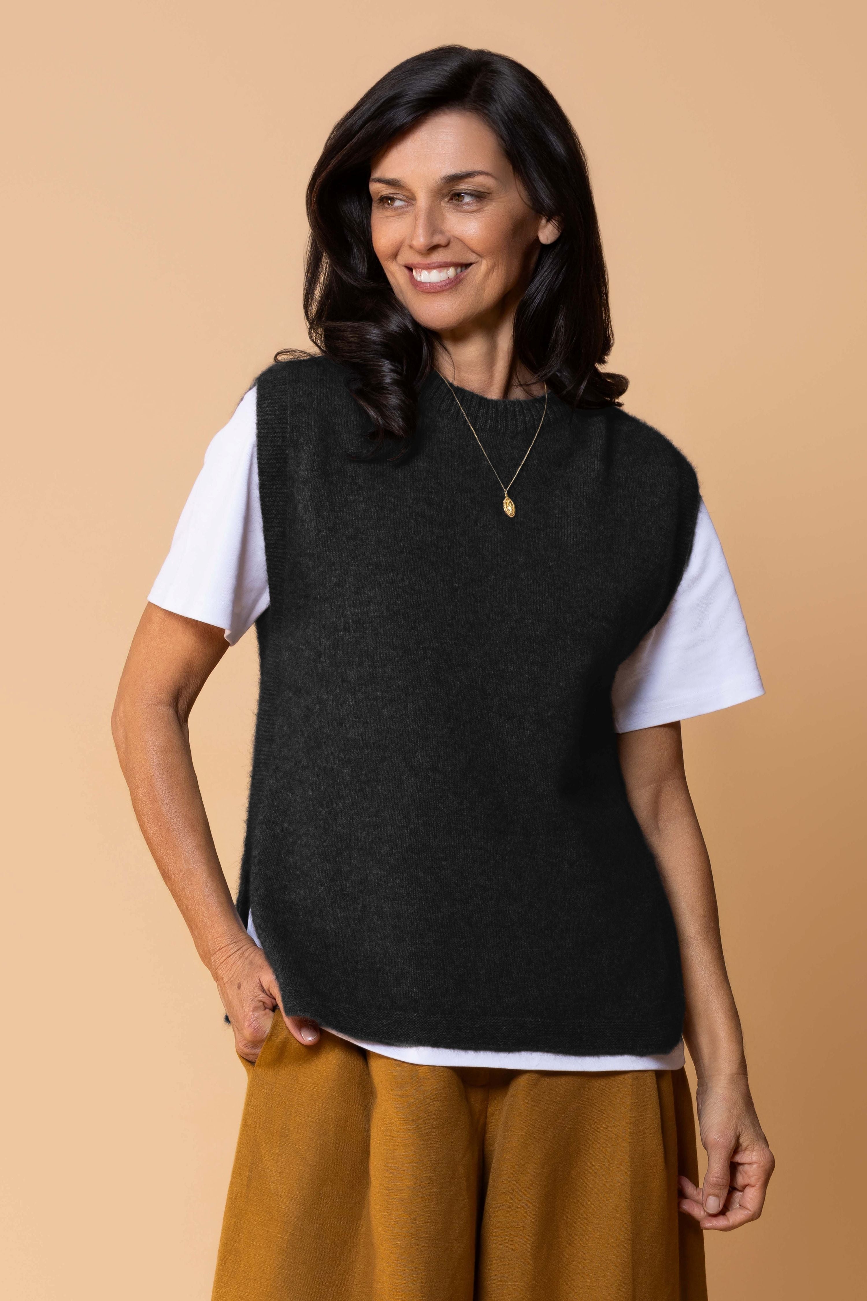 Kowhai Possum Merino Vest