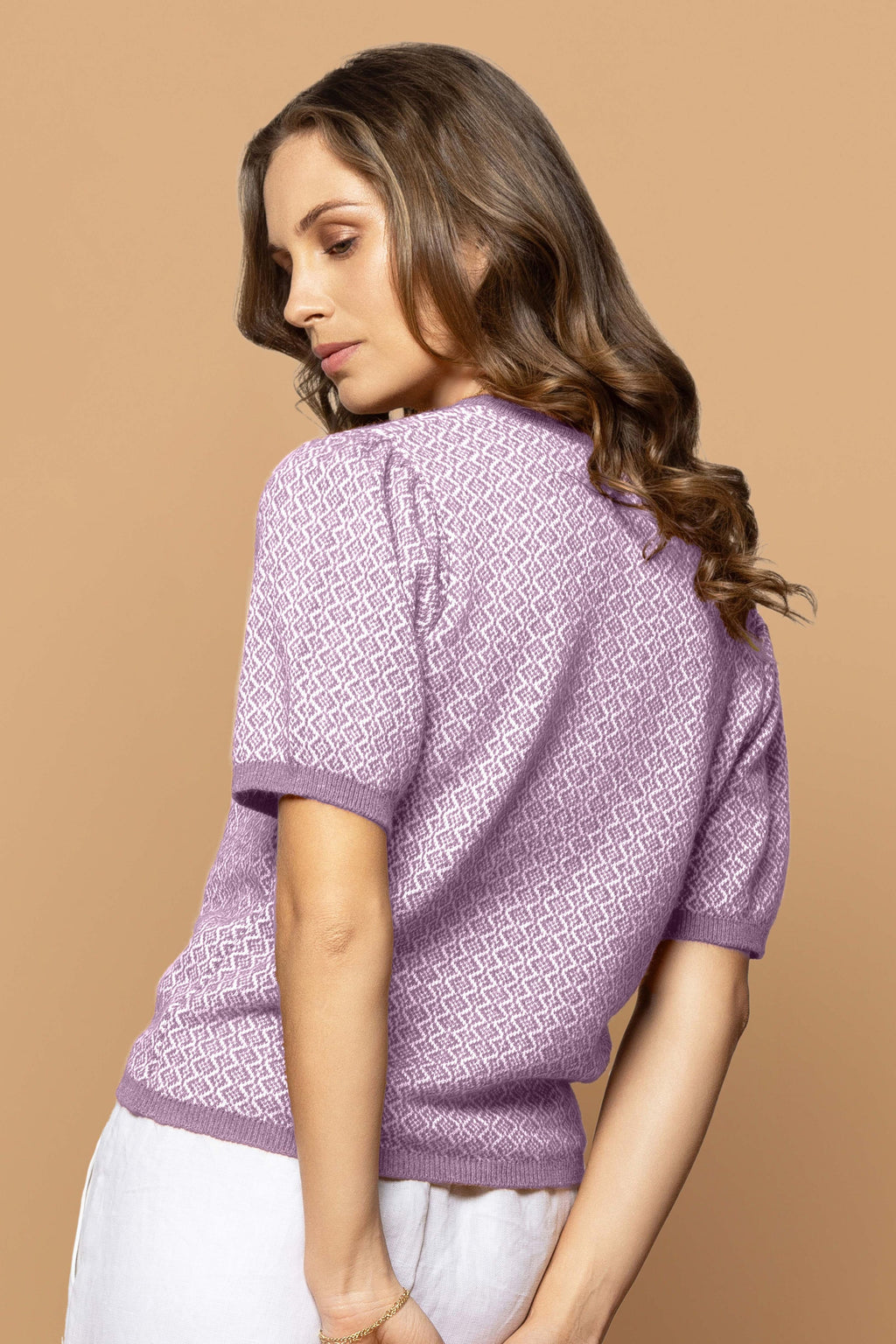 Possum Merino + Cotton Pearl Crew