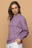 Aurora Dolman Crew Possum Merino + Cotton