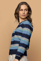 Cara Possum Merino + Cotton Crew
