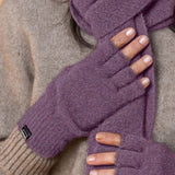 Fingerless Possum Merino Gloves NW