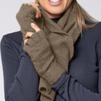 Fingerless Possum Merino Gloves NW