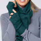 Fingerless Possum Merino Gloves NW