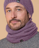 Moss Stitch Possum Merino Neck Warmer