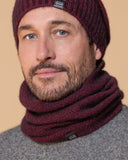Moss Stitch Possum Merino Neck Warmer