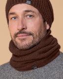 Moss Stitch Possum Merino Neck Warmer