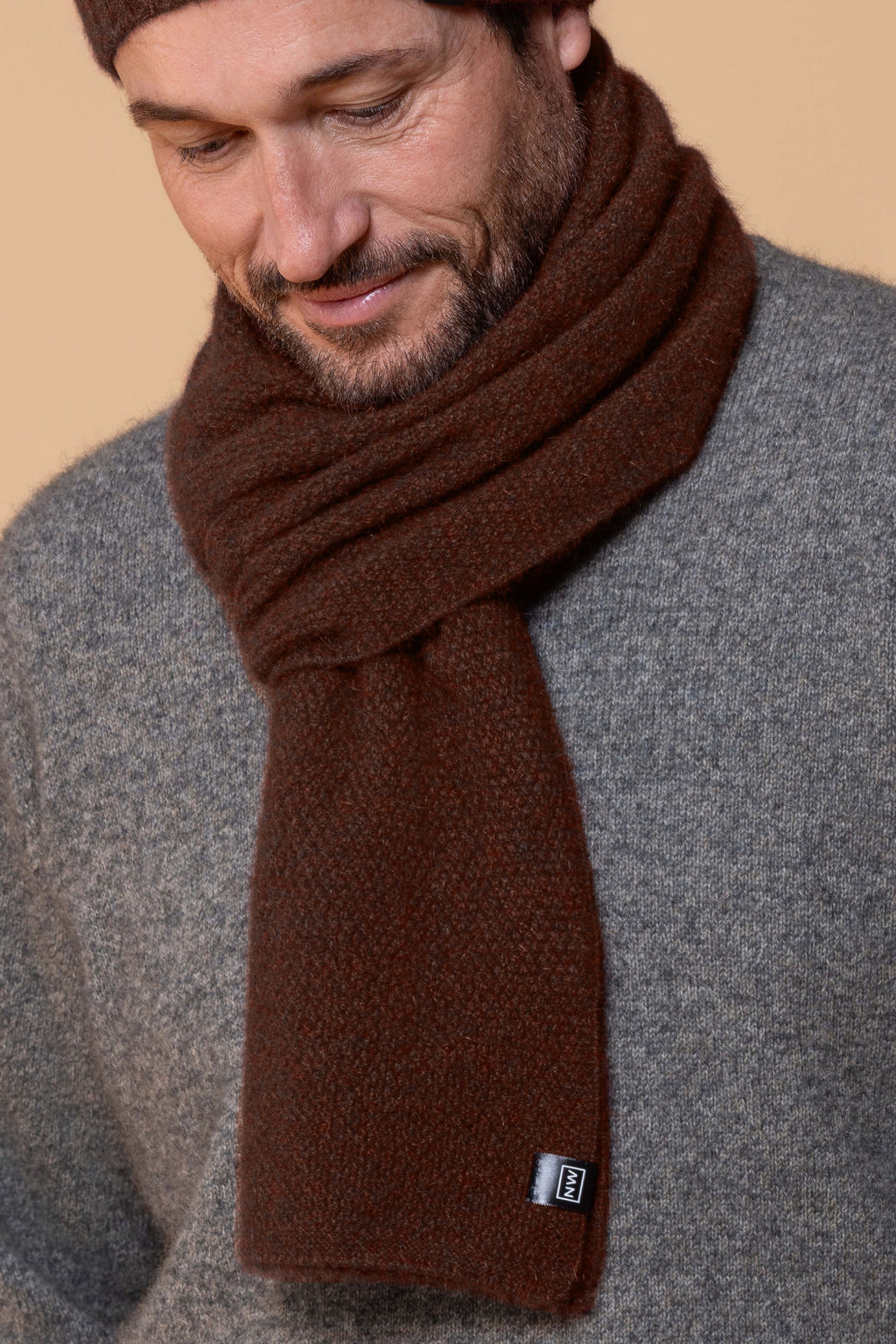 Moss Possum Merino Monti Scarf