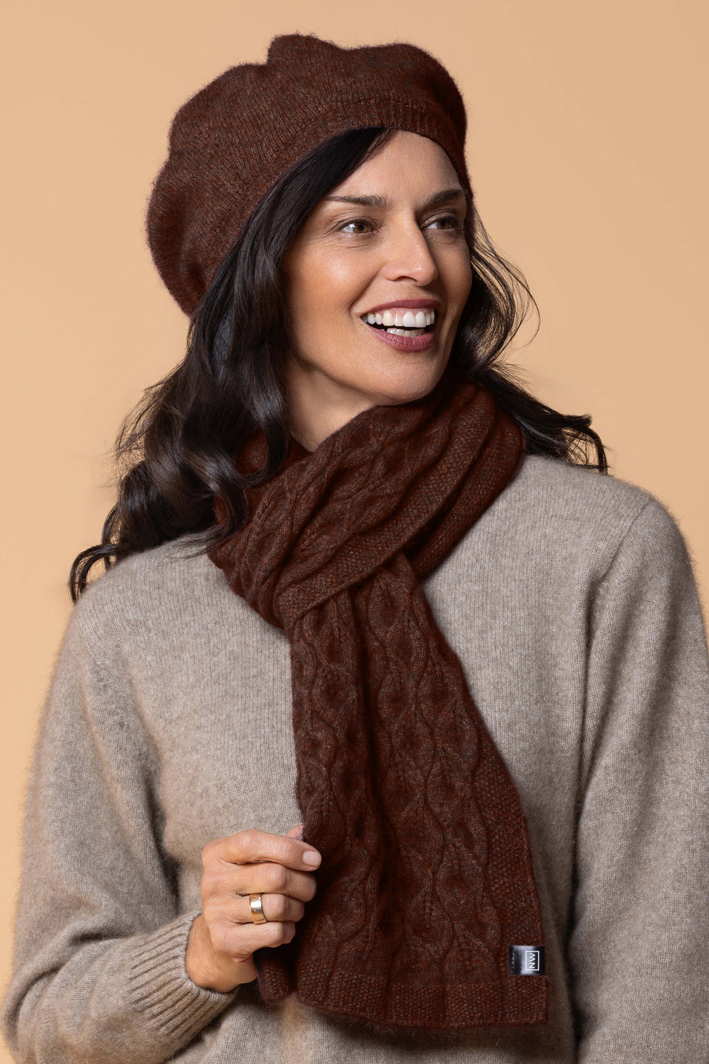 Versailles Possum Merino Beret