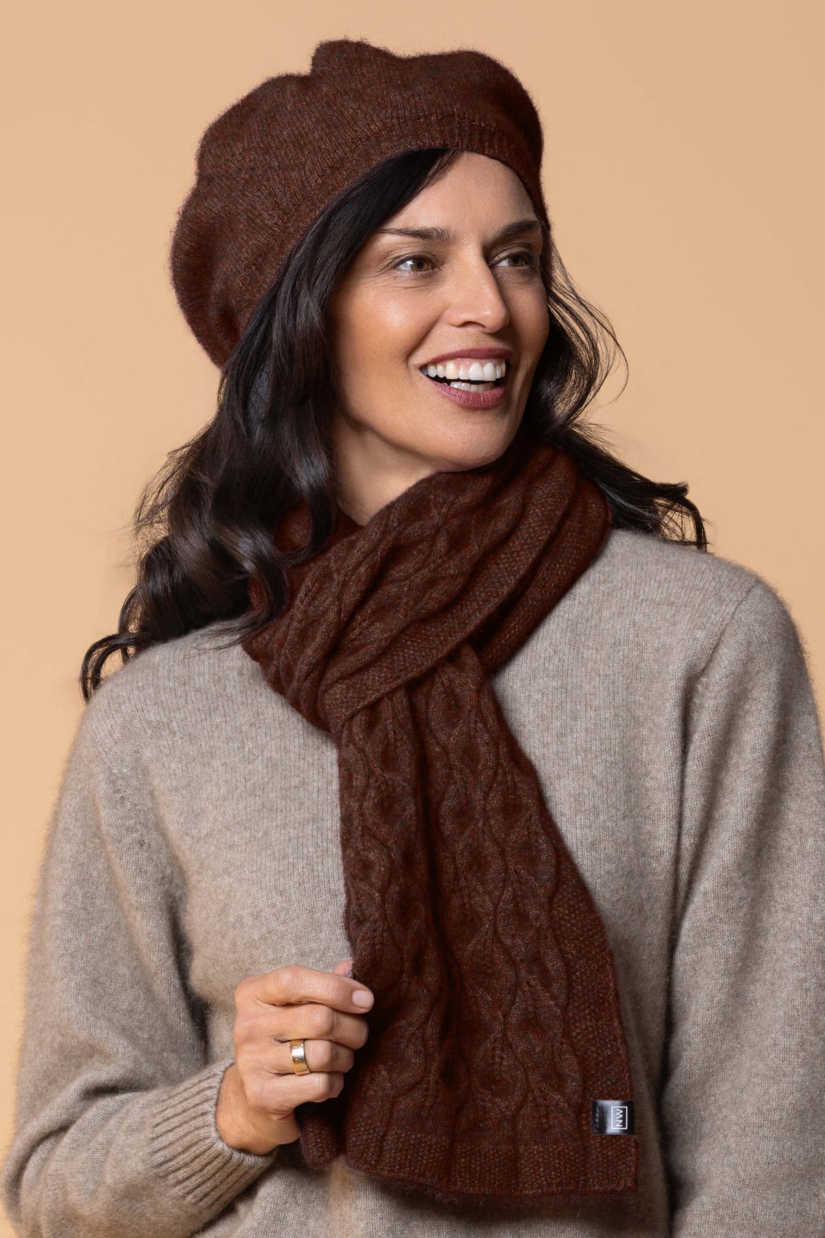 Versailles Possum Merino Beret