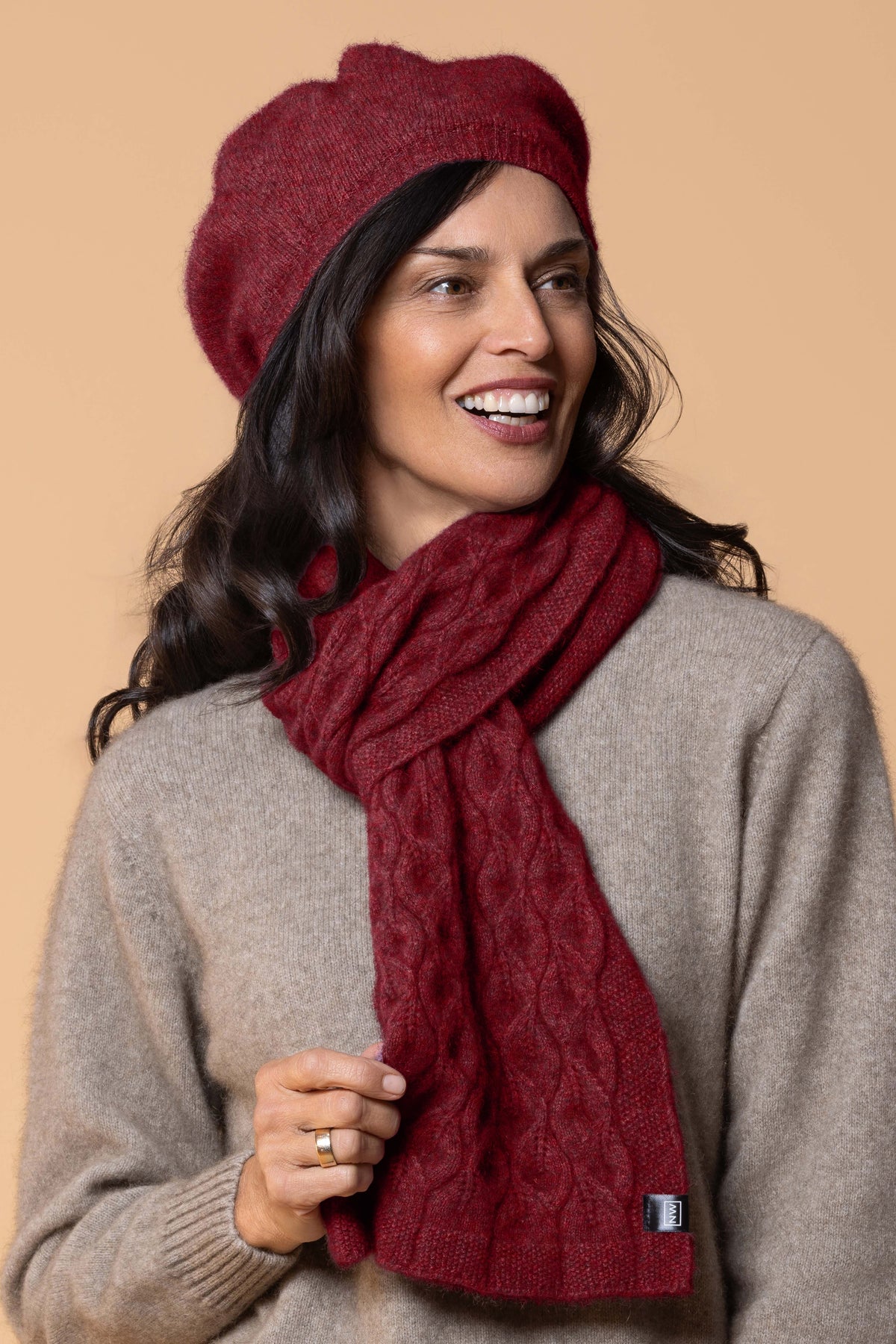 Versailles Possum Merino Beret