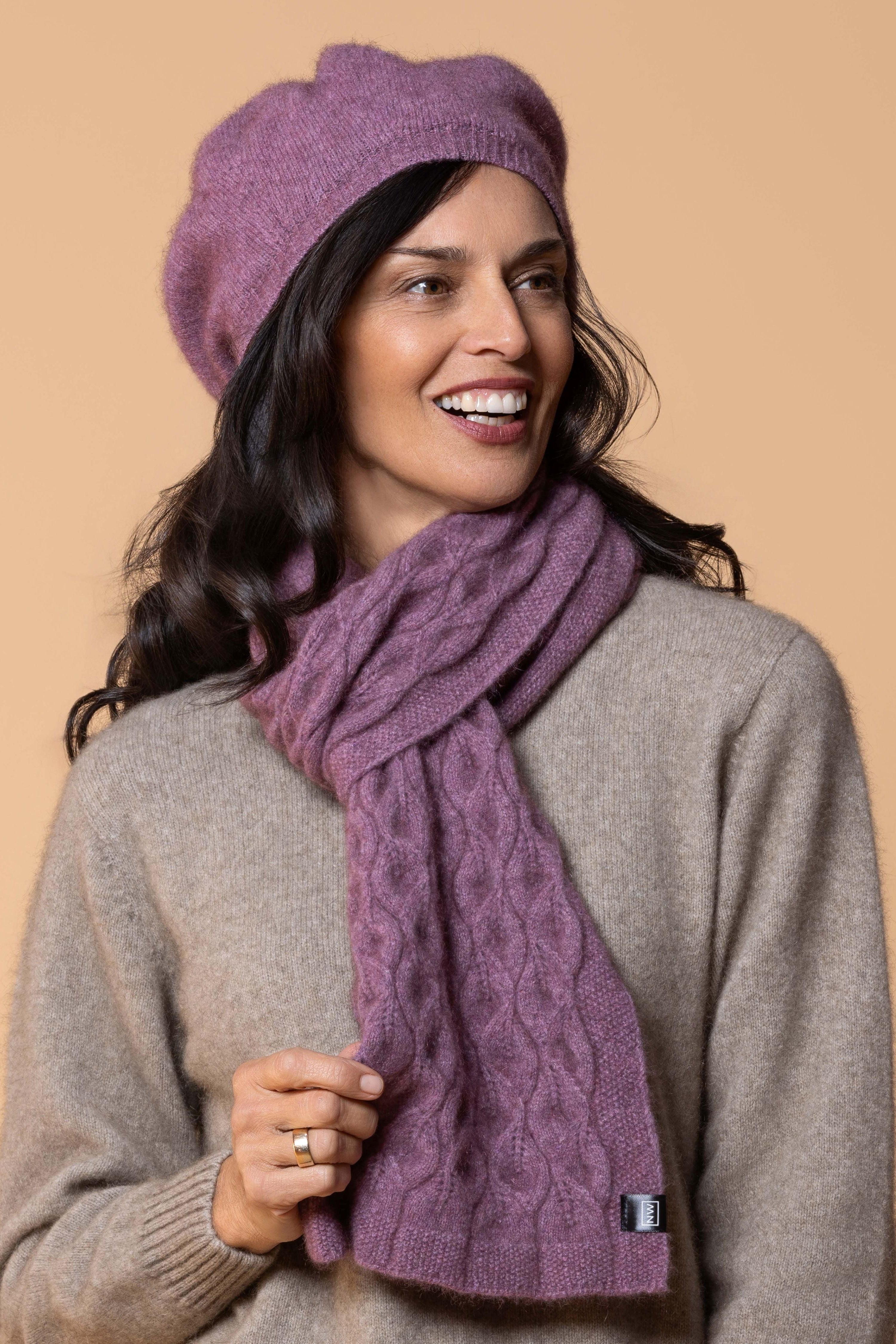 Versailles Possum Merino Beret Main image