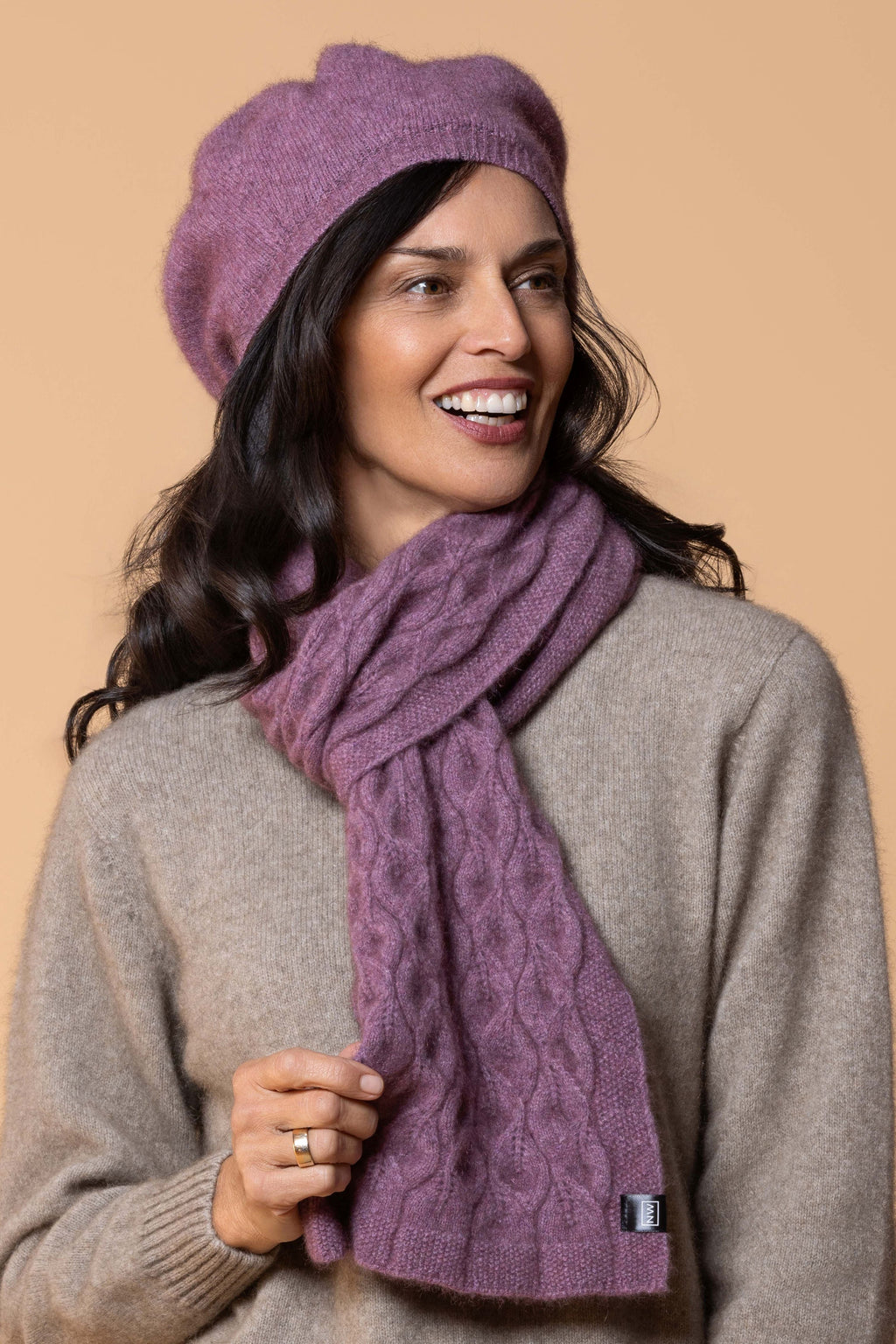 Versailles Possum Merino Beret