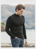 Merino Wool Turtle Neck Sweater - Noble Wilde