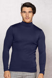 Merino Wool Turtle Neck Sweater - Noble Wilde