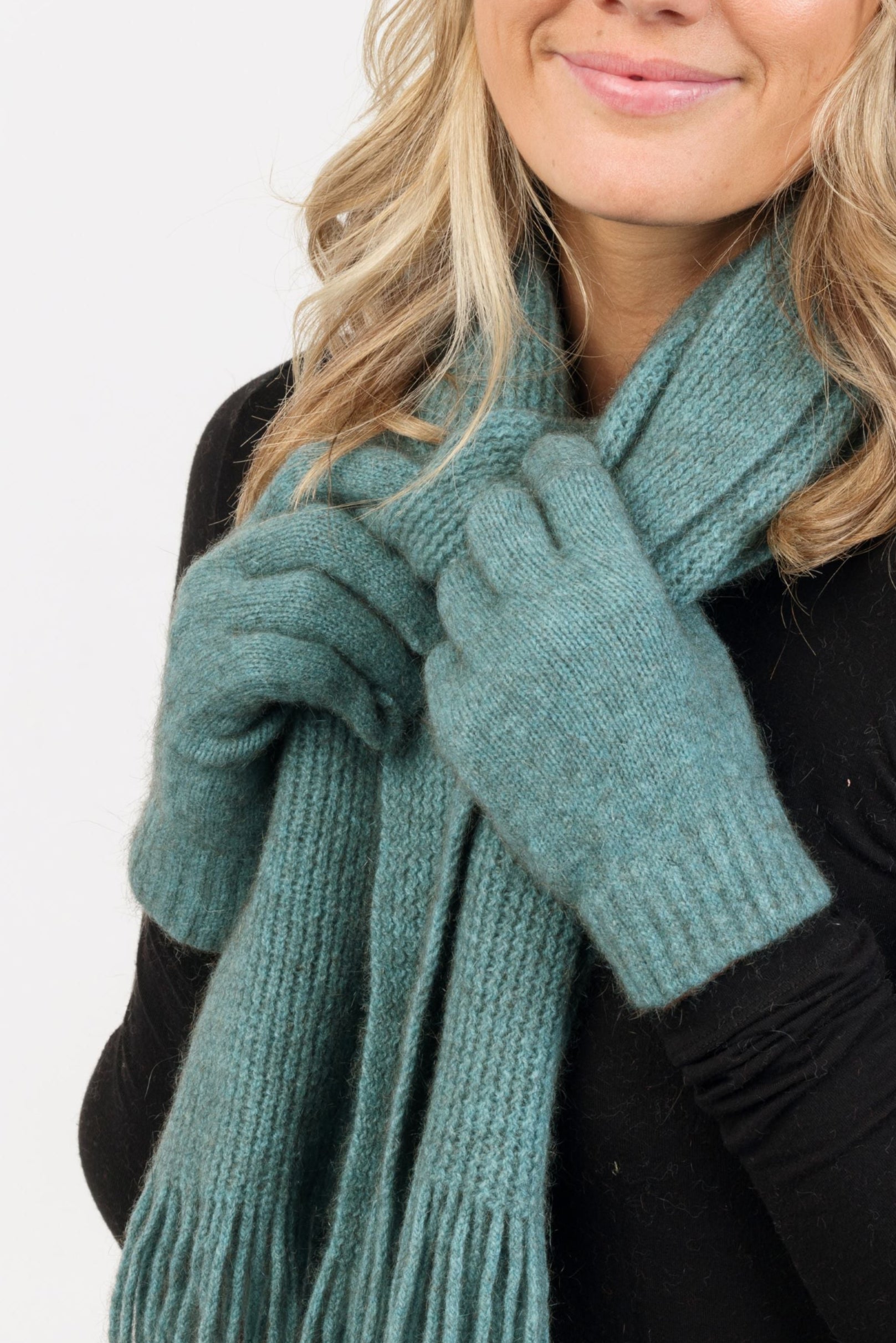 Plain Possum Merino Glove - Native World