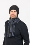 Possum Merino Multi Striped Scarf - Native World